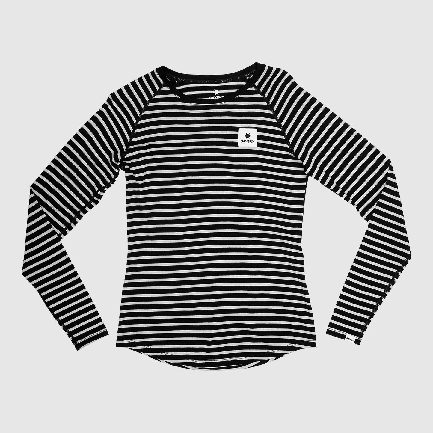 W MERINO BASELAYER LONGSLEEVE | STRIPES - SAYSKY