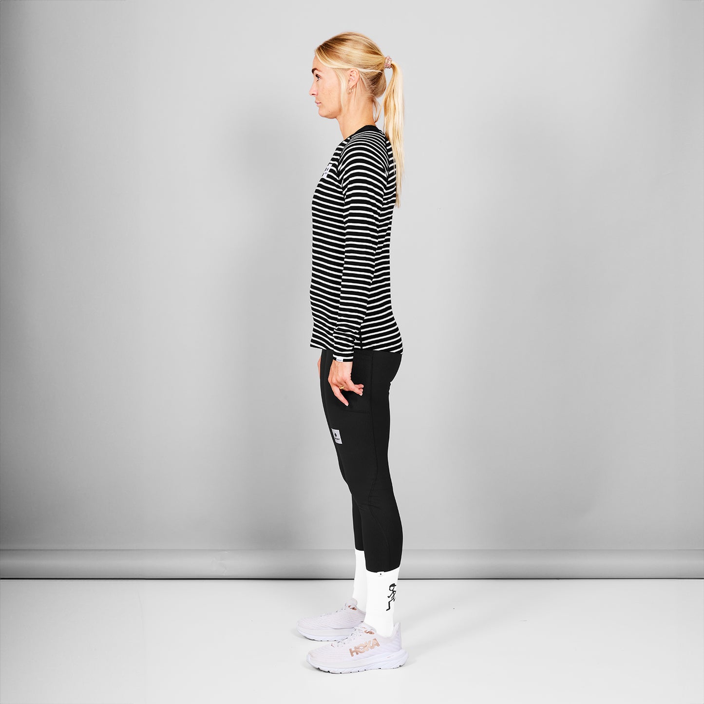 W MERINO BASELAYER LONGSLEEVE | STRIPES - SAYSKY
