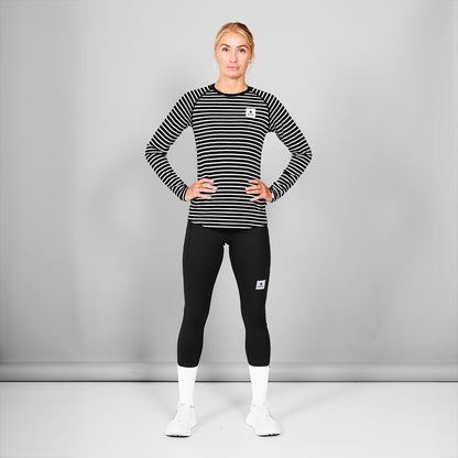 W MERINO BASELAYER LONGSLEEVE | STRIPES