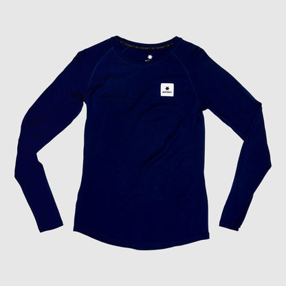 W MERINO BASELAYER LONGSLEEVE | BLUE - SAYSKY
