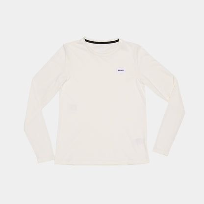 W MOTION LONGSLEEVE | CLEAN WHITE