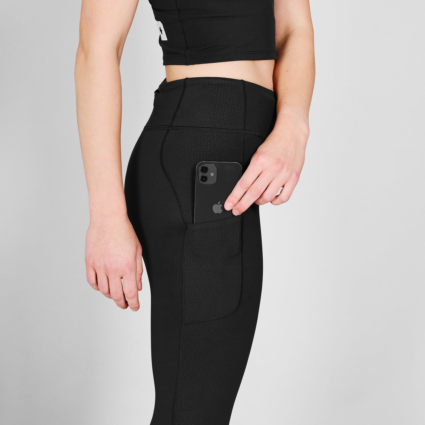 W PACE+ LONG TIGHTS | BLACK - SAYSKY
