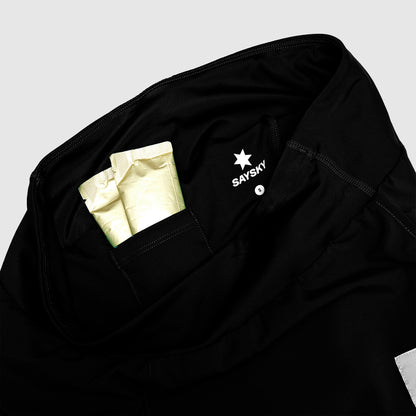 W PACE SHORTS 3" | BLACK - SAYSKY