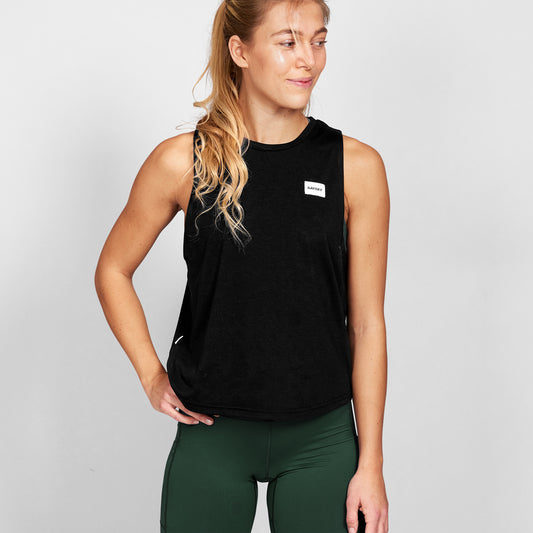 W MOTION TANK TOP | BLACK - SAYSKY