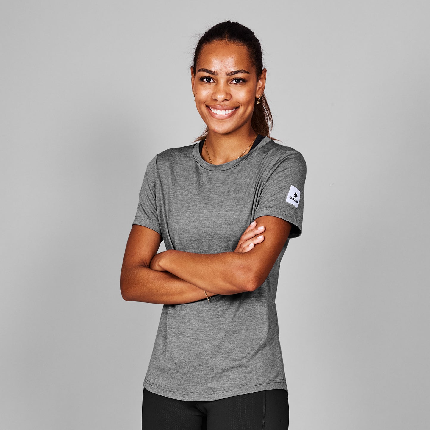 W PACE T-SHIRT | CLEAN GREY - SAYSKY