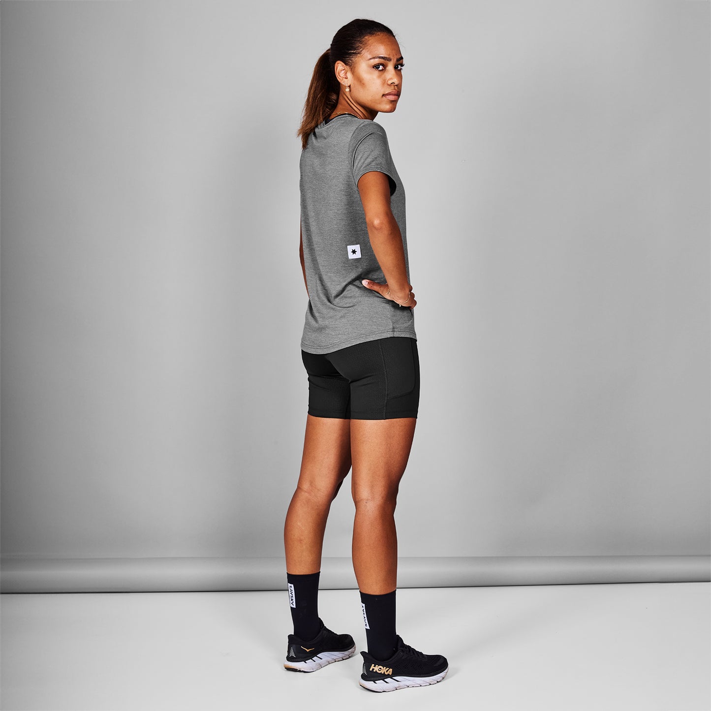 W PACE T-SHIRT | CLEAN GREY - SAYSKY