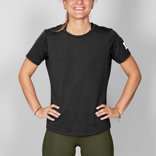 W PACE T-SHIRT | CLEAN BLACK - SAYSKY