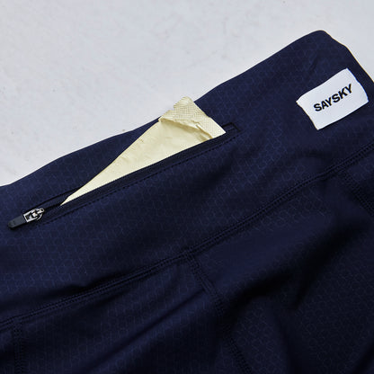 W COMBAT+ SHORT TIGHTS 7" | BLUE - SAYSKY