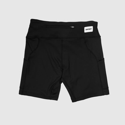 W COMBAT+ SHORT TIGHTS 7" | BLACK - SAYSKY