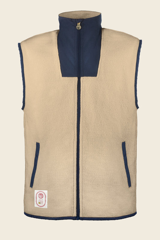 VÄSTANEDE MERINO FLEECE VEST - YMR