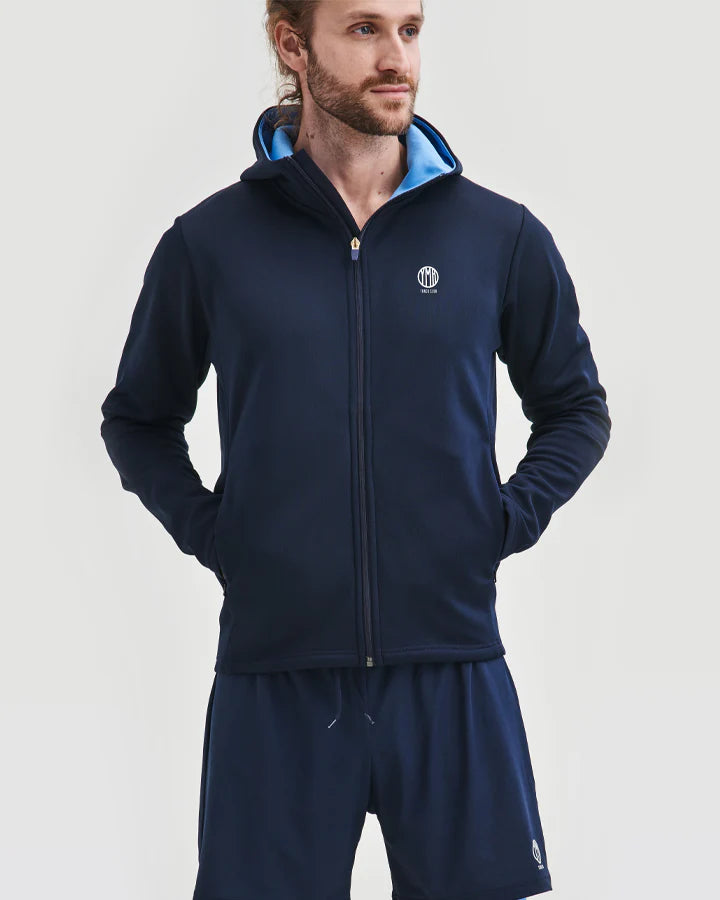 ÅSUNDEN MEN'S FULL ZIP HOODIE NAVY - YMR