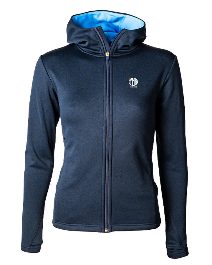 ÅSUNDEN LADIES FULL ZIP HOODIE NAVY - YMR