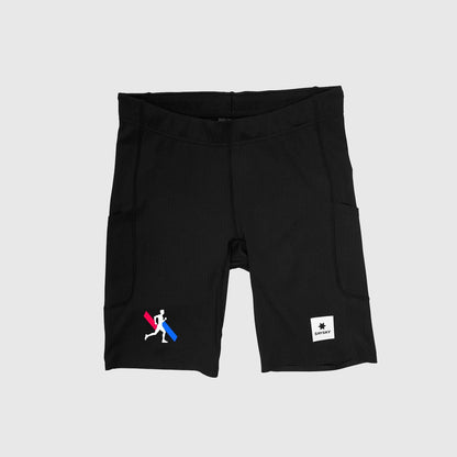 COMBAT+ SHORT TIGHTS 9'' | BLACK - BML X SAYSKY